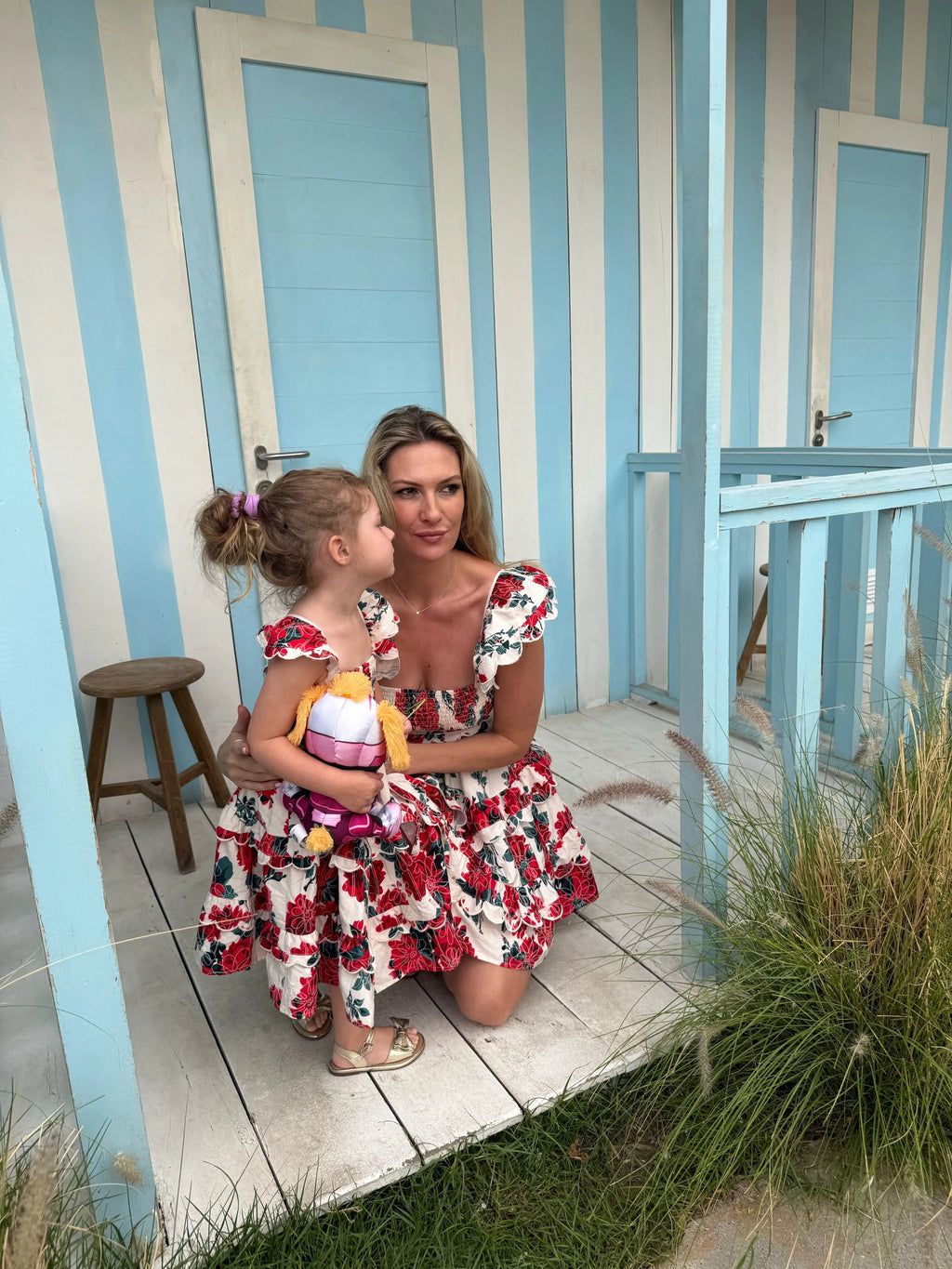 BABY MONACO ROSE DRESS