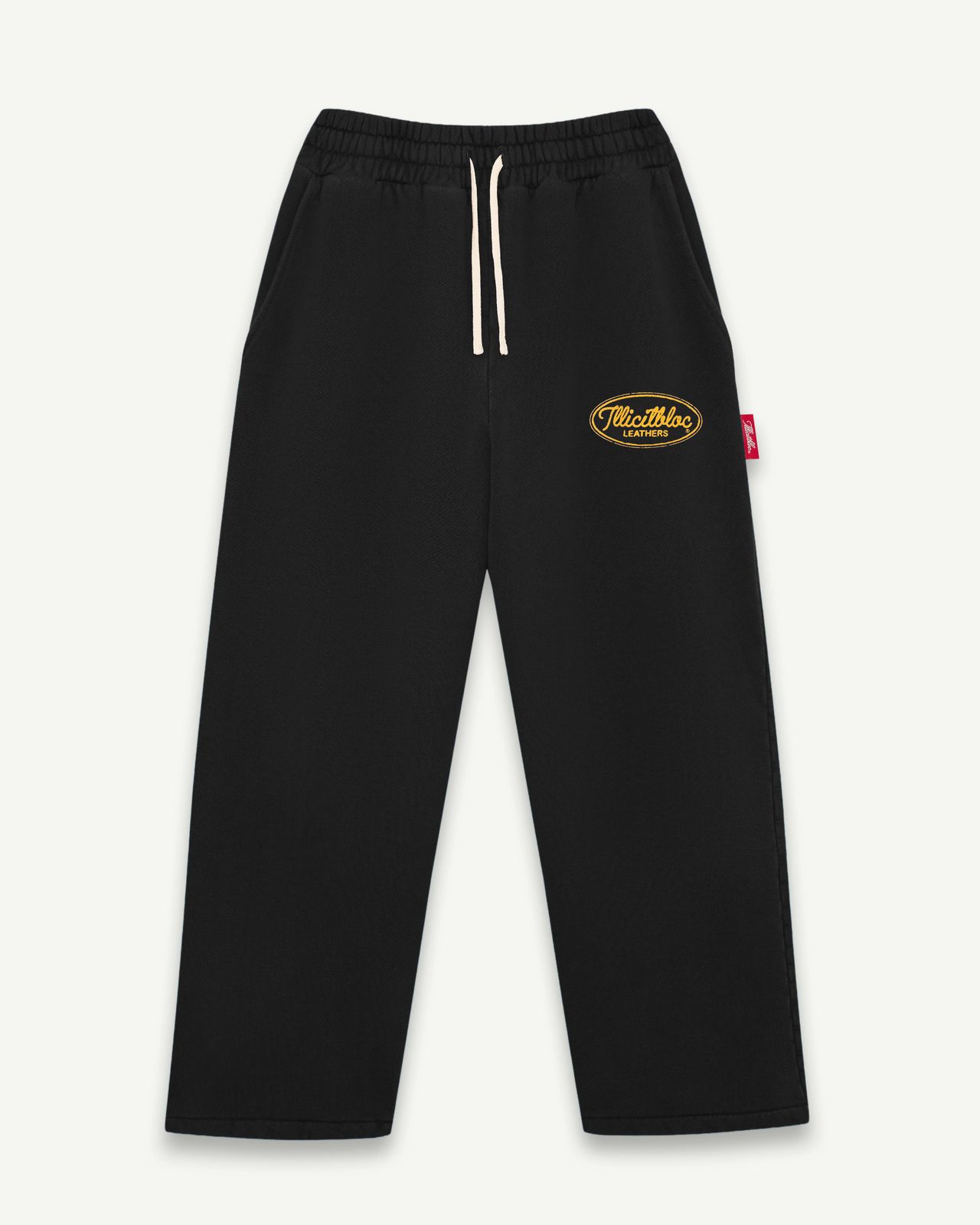 LEATHERS IRONWEAVE™ SWEATPANTS - BLACK