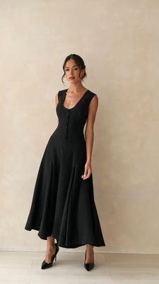 BLACK CITY DRESS
