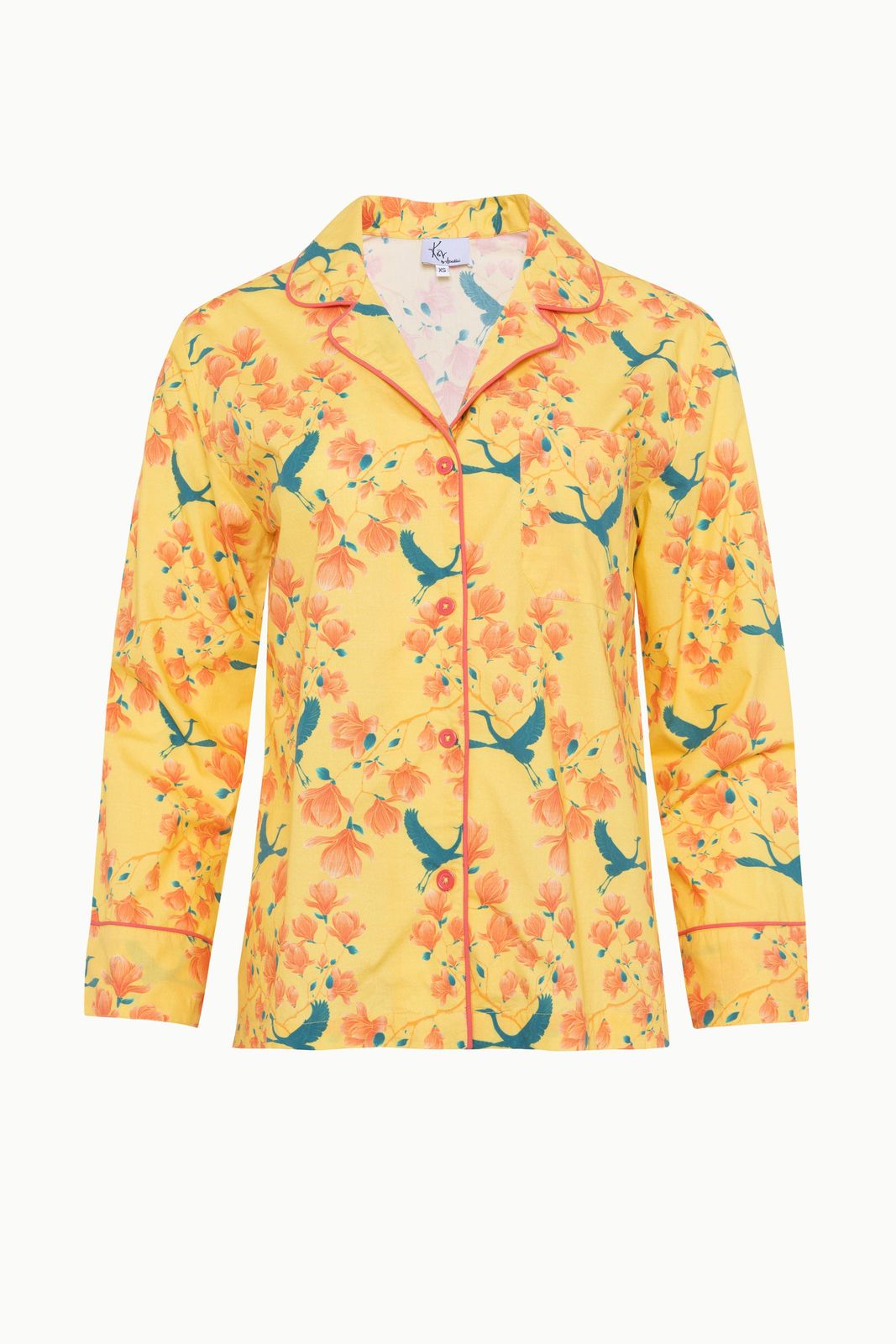 The Nancy Yellow Pyjama Set