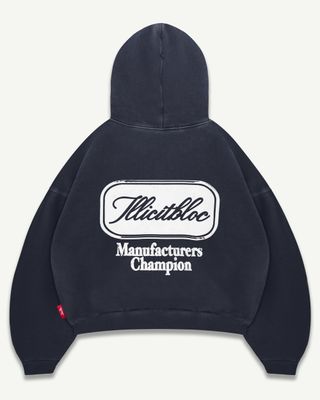 CHAMPION STAMP IRONWEAVE™ HOODIE - VINTAGE BLACK