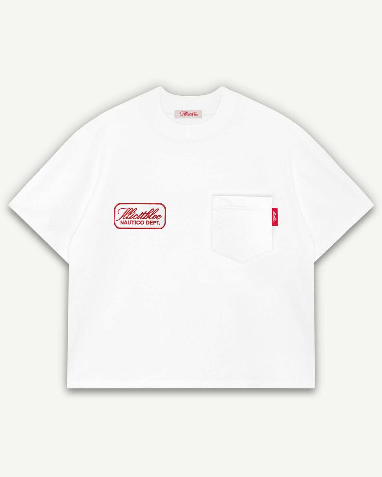 DEPT. CLOUDWEAVE™ POCKET T-SHIRT - WHITE