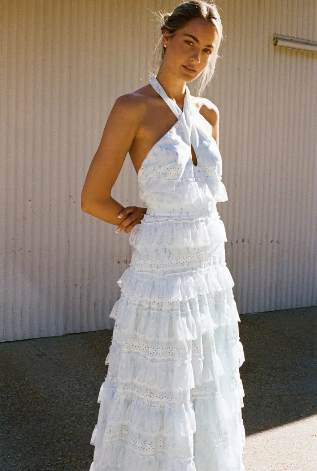 LOVETTE HALTER NECK DRESS