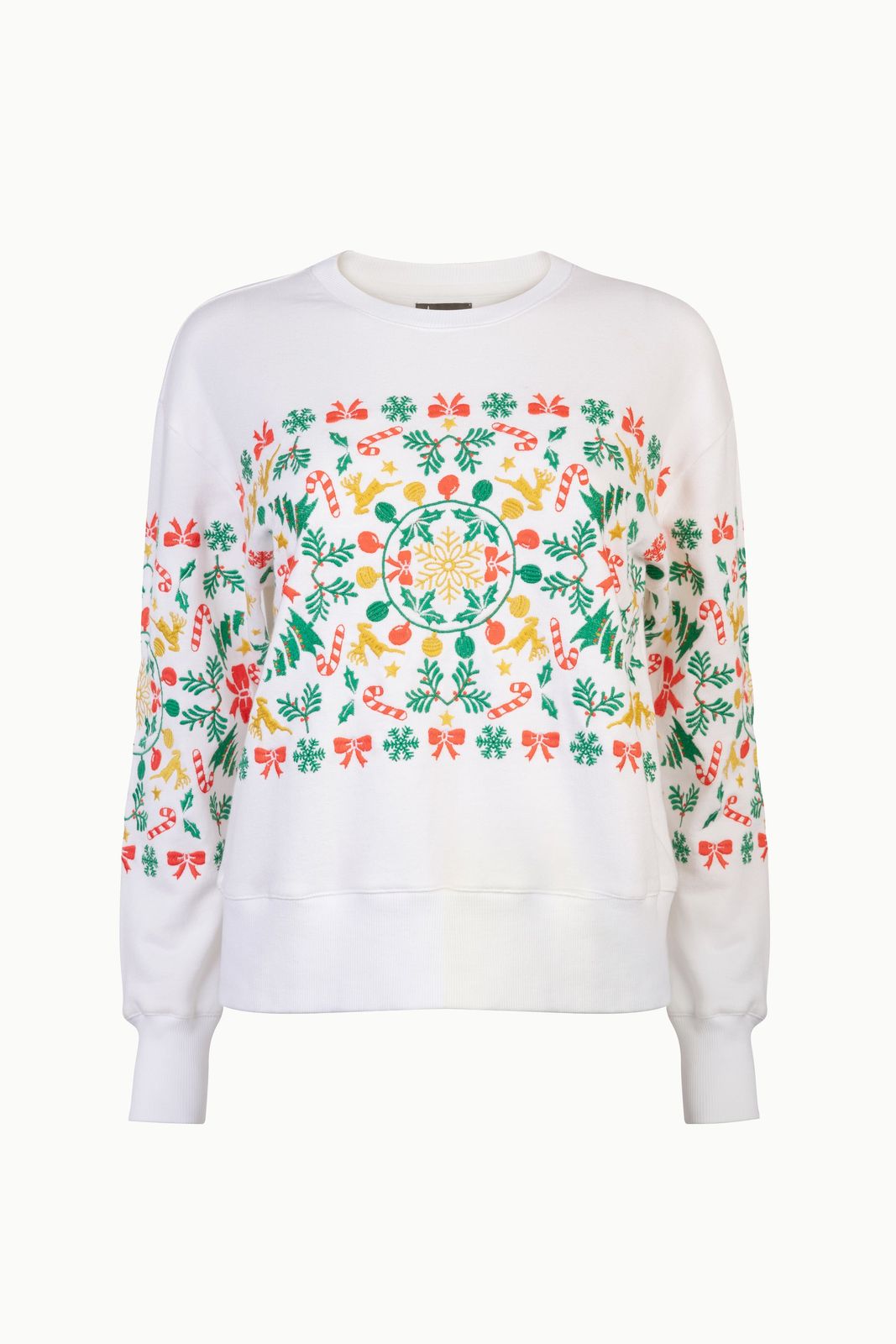 The "Holly Jolly" Embroidered Sweatshirt