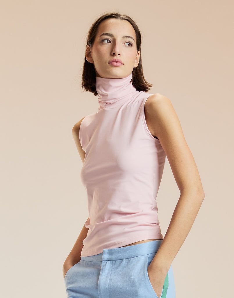 Sutton Sleeveless Turtleneck